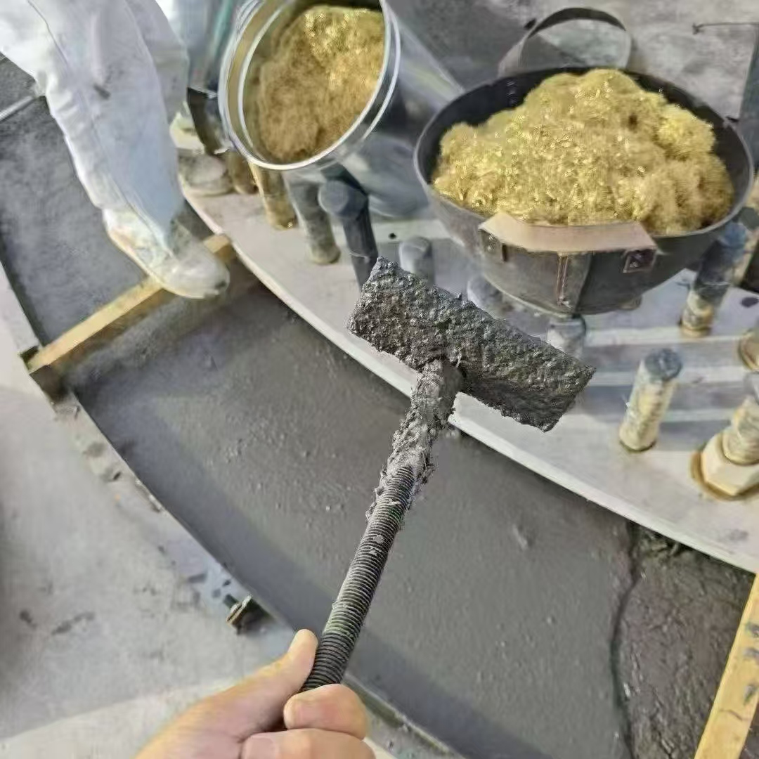 滨江C120钢纤维高强无收灌浆料 轧机压缩机汽轮机发电机锻压设备底座灌浆材料